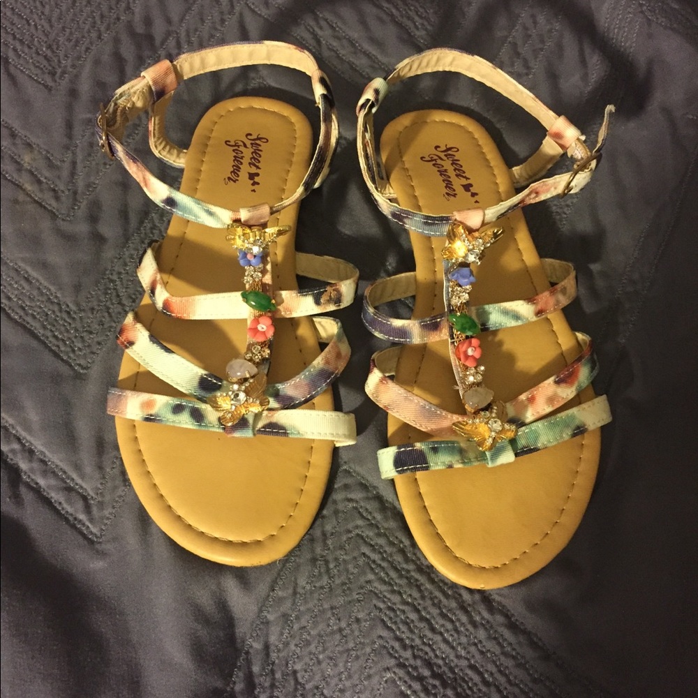 Beautiful jewled sandals
